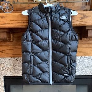 Reversible Girls North Face 550 Vest